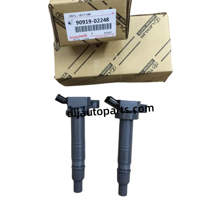 Aizdedzes sistēma 90919-02248 Auto aizdedzes spole priekš TOYOTA VITZ, RACTIS, COROLLA AXIO, FIELDER, DYNA, TOYOACE, LEXUS IS